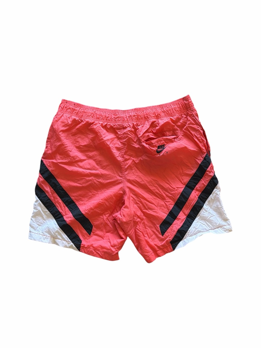 Rare Vintage Jordan Nylon Shorts Coral Pink Jumpman Y2K Size XL - Picture 2 of 4